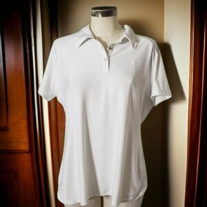 Wilson White Sport Polo Shirt